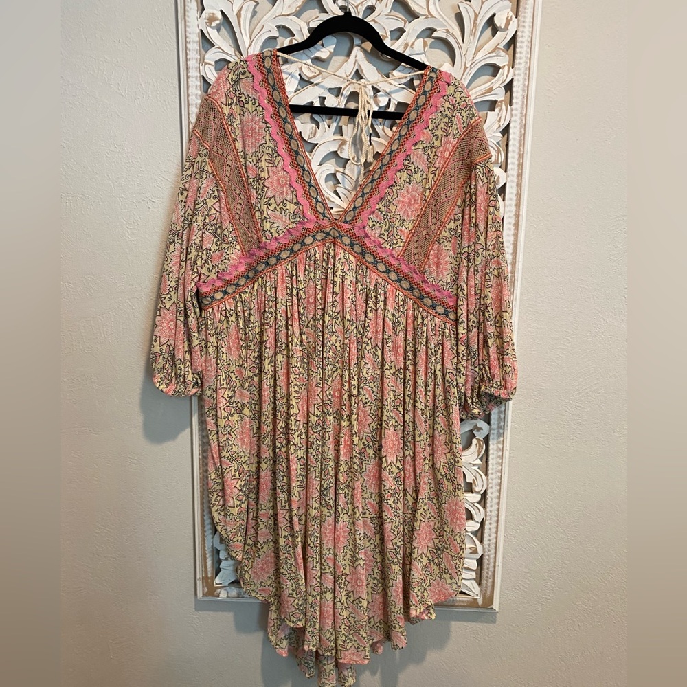 Free people moon child bohemian dress - Picture 2 of 4